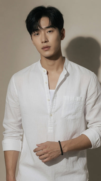 The Linen Henley