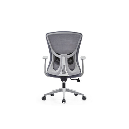 Minimalist Reinforced Mesh Desk Chair - Durable PP Base & Breathable Backrest Cost-Effective Seating Office Chair For Home Office