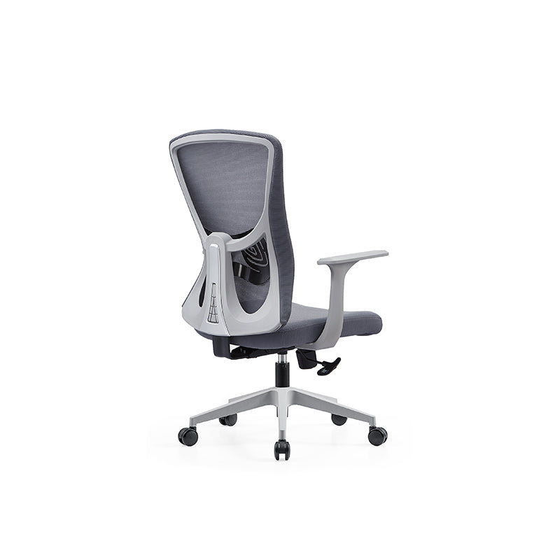 Minimalist Reinforced Mesh Desk Chair - Durable PP Base & Breathable Backrest Cost-Effective Seating Office Chair For Home Office