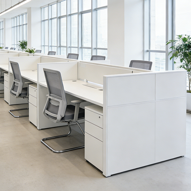 Modern Gray Ergonomic Mesh Visitor Chair With Lumbar Support - Heavy-Duty Cantilever Desk Chair With Electroplated Steel Frame For Home Office