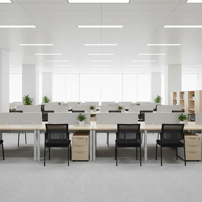 Modern Minimalist Heavy-Duty Meeting Room Chair With Breathable Backrest - Molded Foam Seat Desk Chair For Home Office