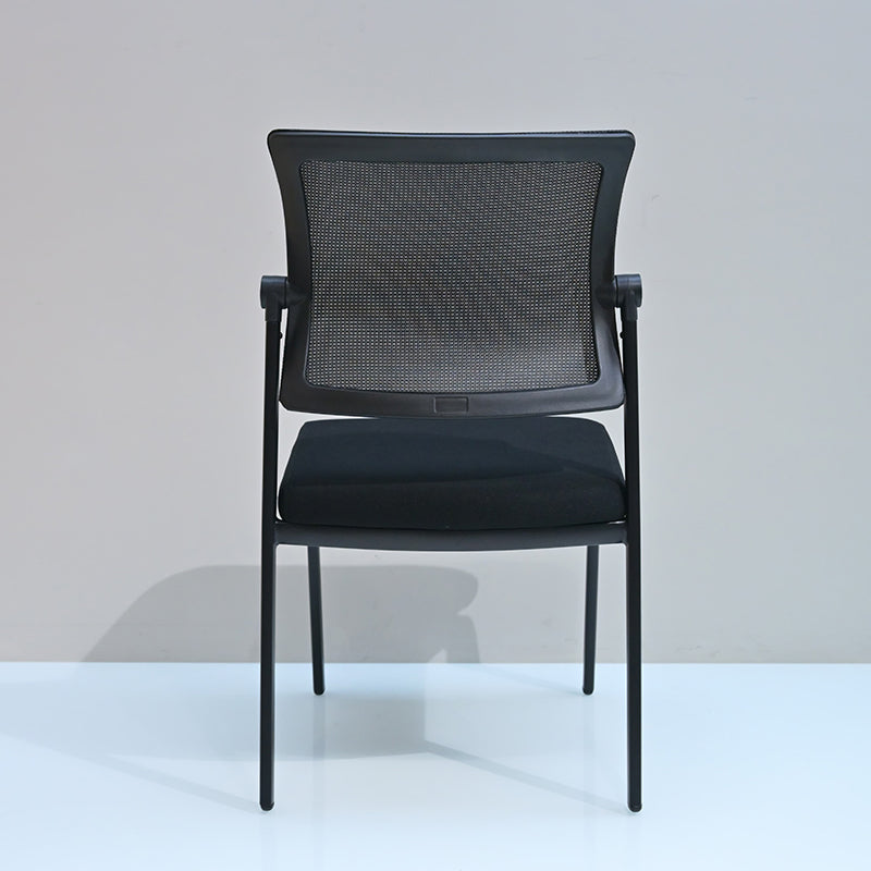 Modern Minimalist Heavy-Duty Meeting Room Chair With Breathable Backrest - Molded Foam Seat Desk Chair For Home Office