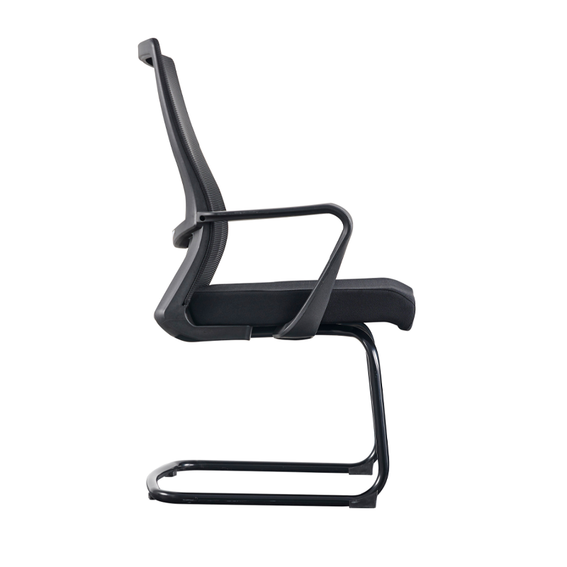 Modern Minimalist Executive Ergonomic Breathable Mesh Office Chair - Durable Matte Black Frame Desk Chair For Home Office