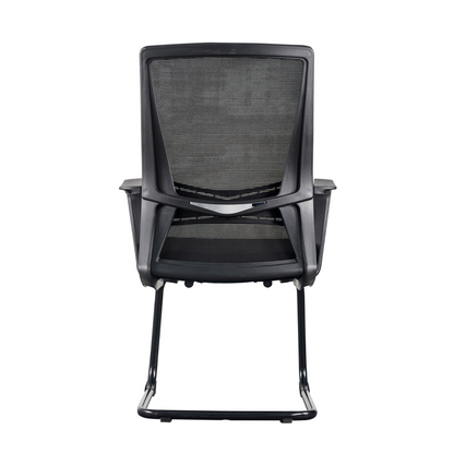 Modern Minimalist Executive Ergonomic Breathable Mesh Office Chair - Durable Matte Black Frame Desk Chair For Home Office