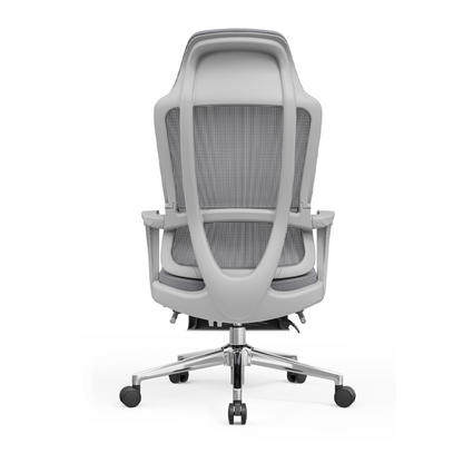 Modern Ergonomic Reclining Office Chair With Footrest - Luxury High Back 150° Recline Function Desk Chair For Home Office