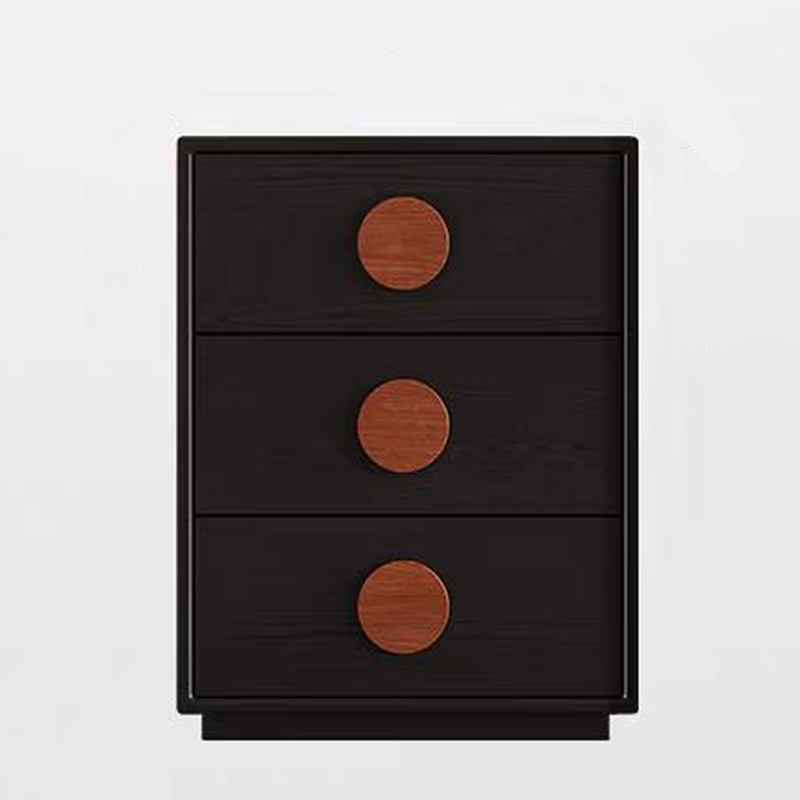 French Style Storage Chest - Formaldehyde-Free Material & Comfortable Handles Storage Cabinet 3/4-Drawer For Living Room & Bedroom