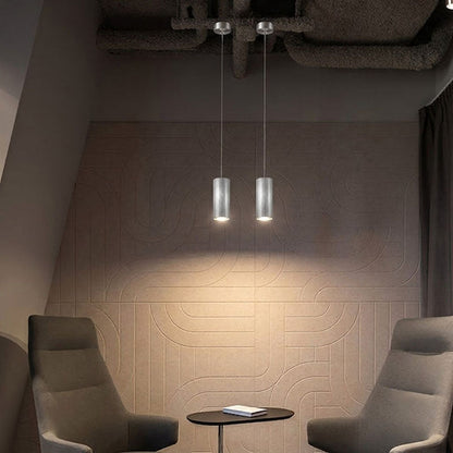 Aluminum LED Cylinder Light - Pendant Light Spotlight For Bar Art & Home Deco & Living Room